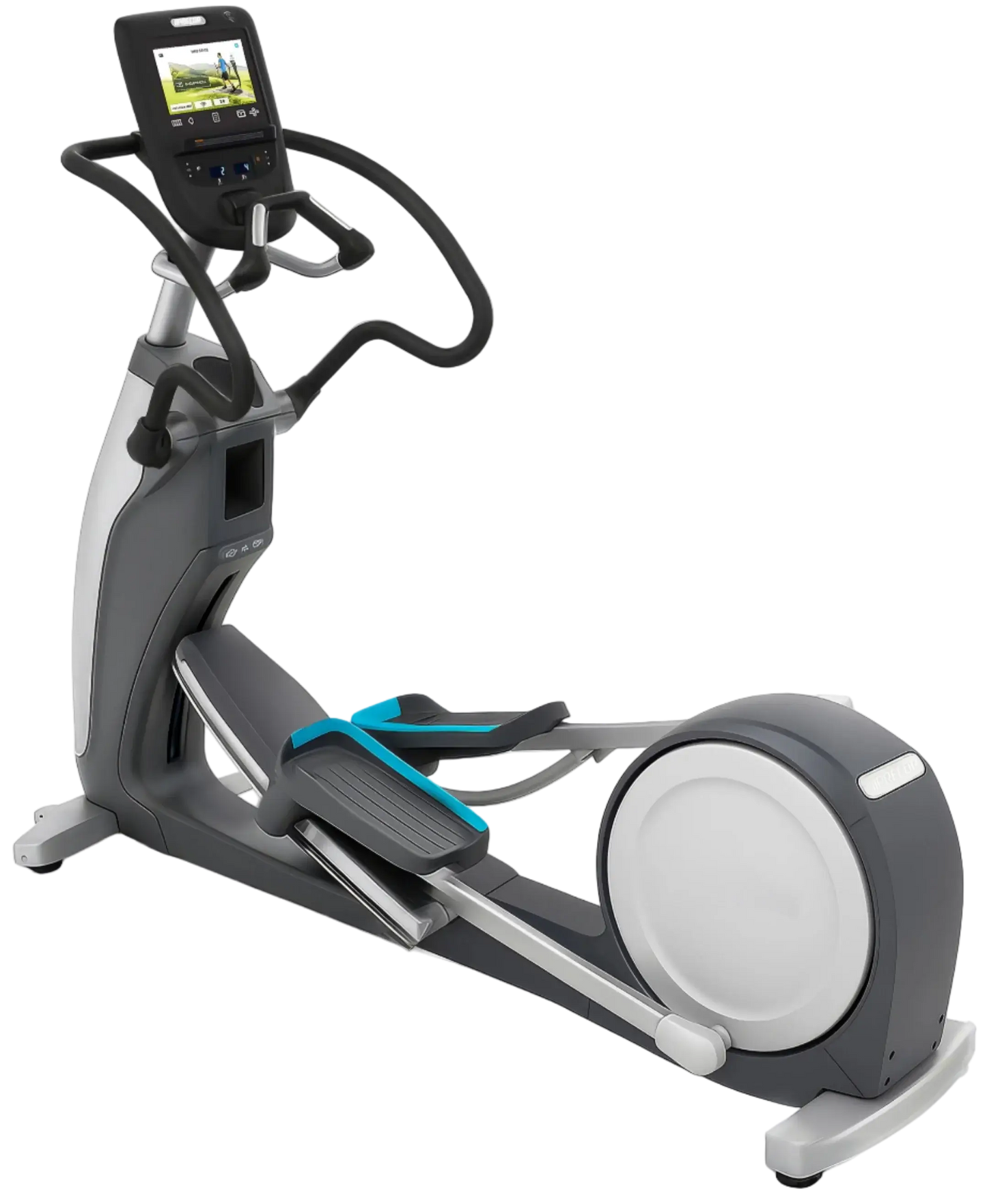Precor EFX 863 Elliptical w/Converging Crossramp + p62 Console (Remanufactured)