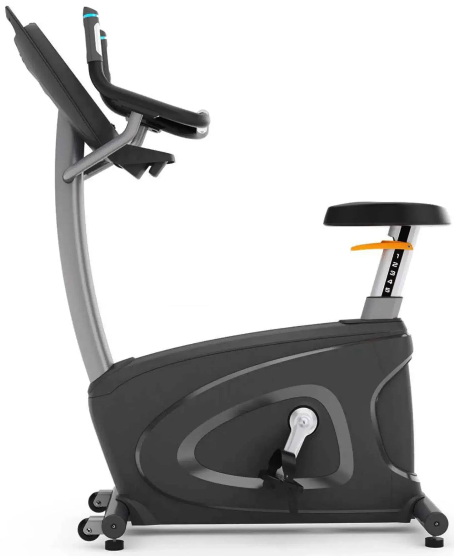 French Fitness UB400 Commercial Upright Bike w/LED Console (New)