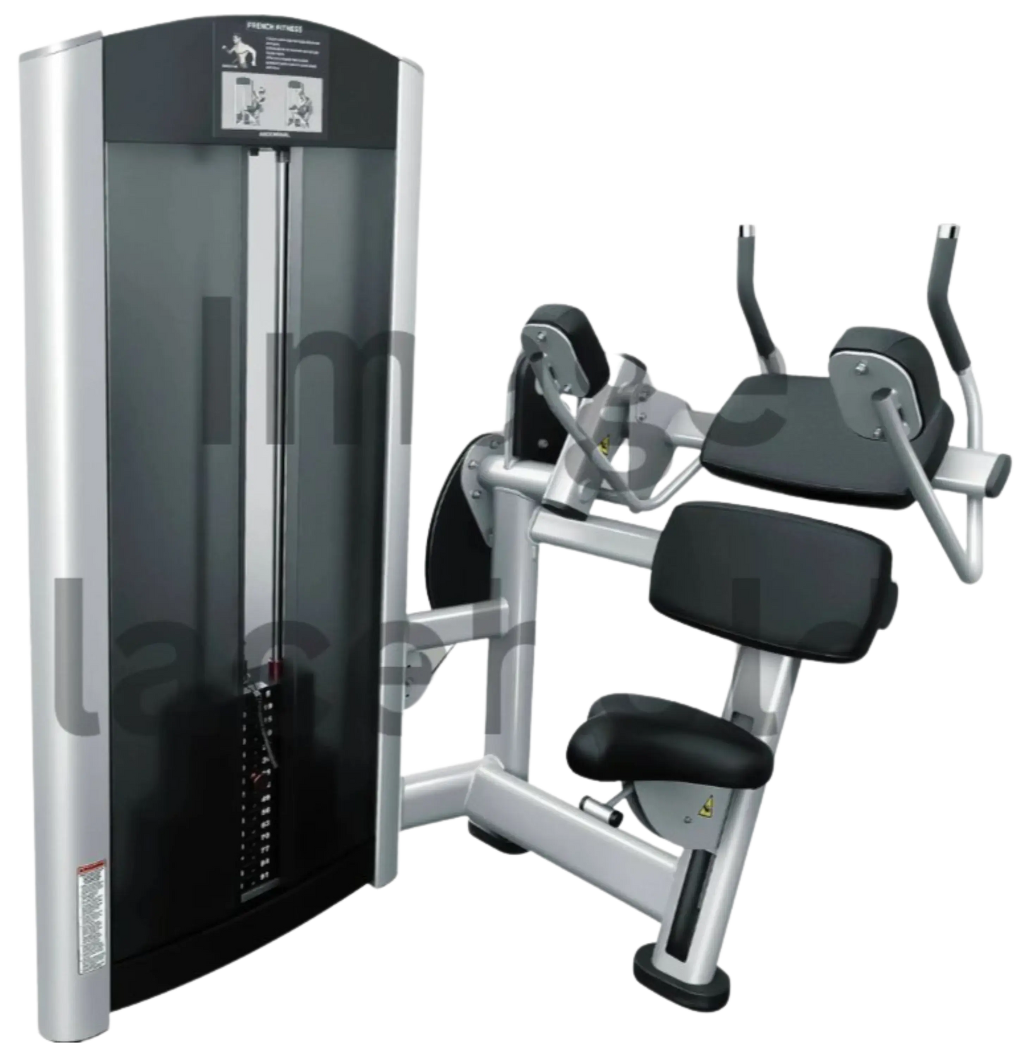French Fitness Vail Selectorized Abdominal Crunch (New)