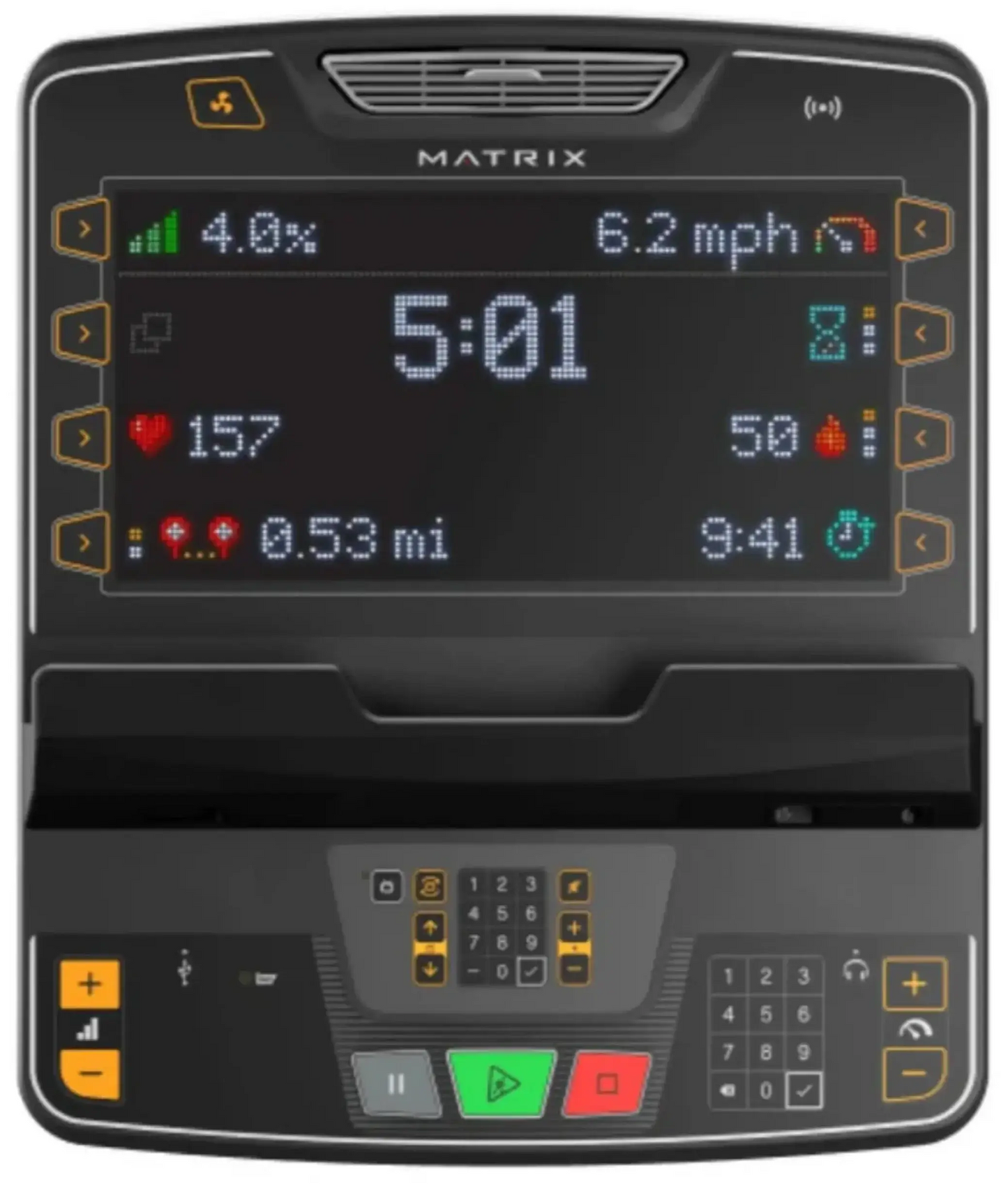 Matrix Endurance Elliptical w/Premium LED Console (Remanufactured)