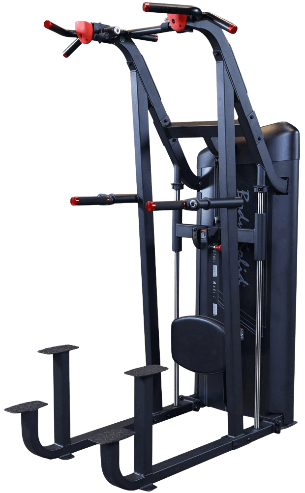 Body Solid S2ACDX Series II Assisted Chin and Dip Machine (New)