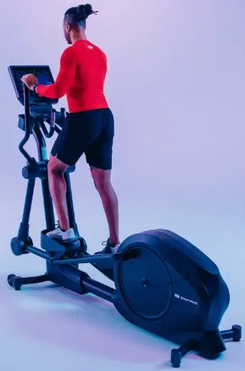 Star Trac 8 Series Rear Drive Elliptical w/16" Touch Display (New)