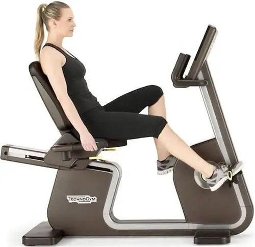 Technogym Artis Recline Recumbent Bike w/Unity 3.0 Console (Remanufactured)
