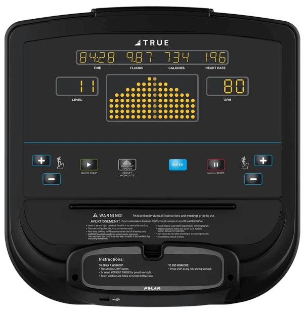 True Fitness VC900 Palisade Climber w/Emerge LED Console (Remanufactured)