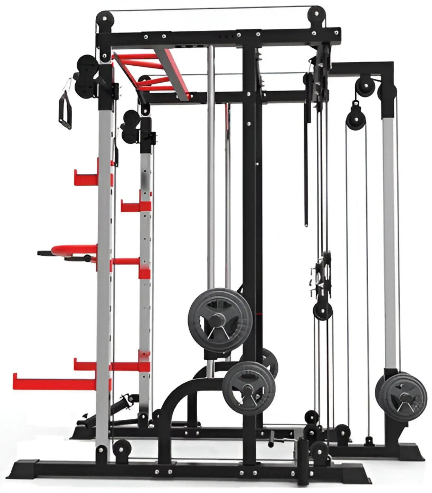 French Fitness FSR10 Multi Cable Functional Smith Rack Machine (New)