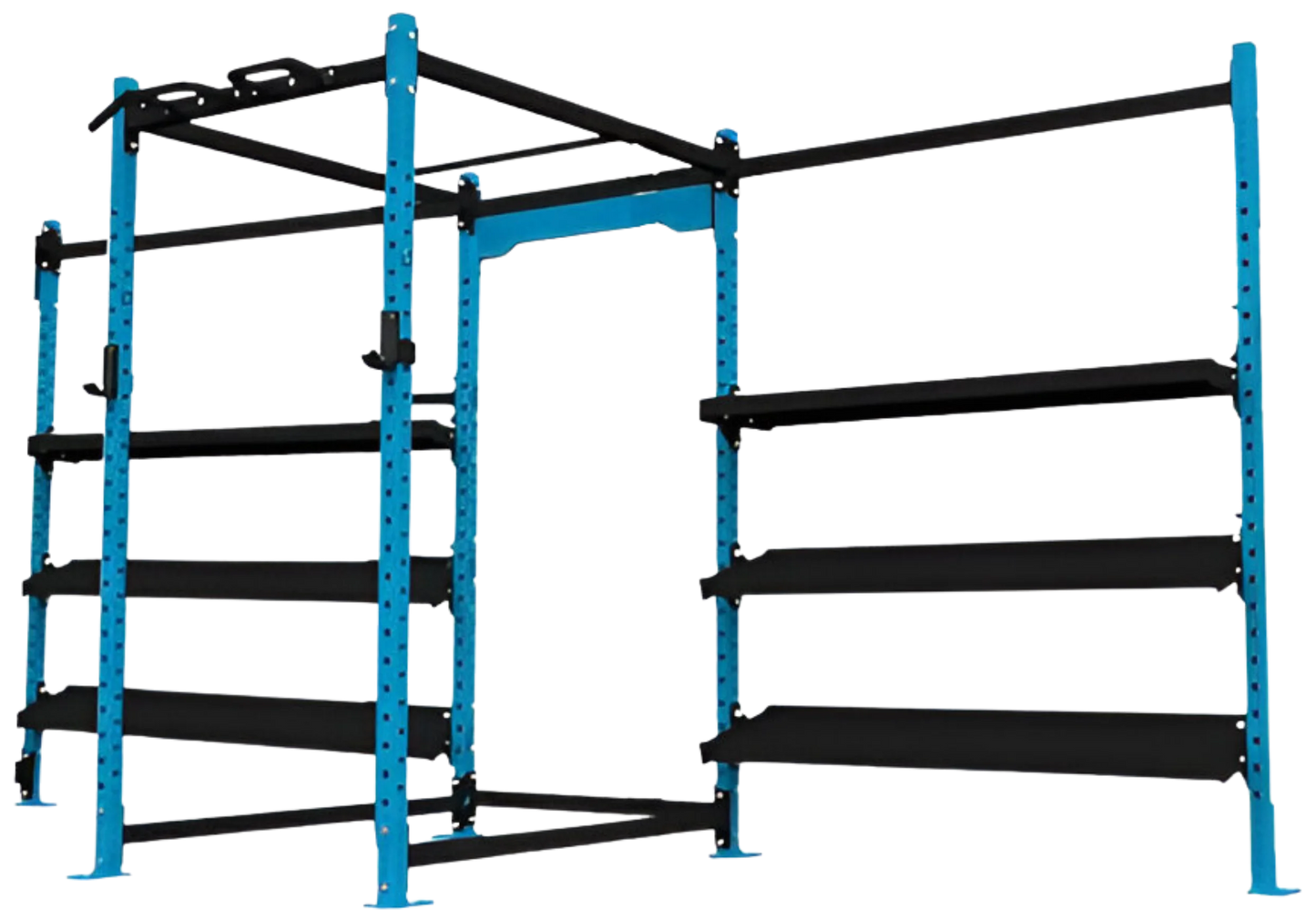 French Fitness Rig & Rack R30-DSPR Monster Dual Storage Power Rack (New)