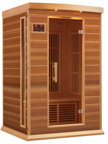 GoldenDesigns MX-K206-01 Red Cedar LEMF Maxxus Far IR Sauna (New)