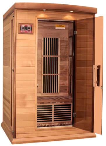 GoldenDesigns MX-K206-01 Red Cedar LEMF Maxxus Far IR Sauna (New)
