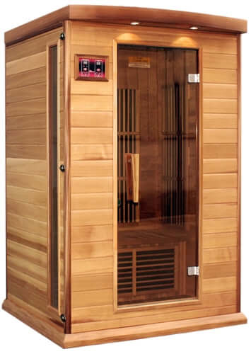 GoldenDesigns MX-K206-01 Red Cedar LEMF Maxxus Far IR Sauna (New)