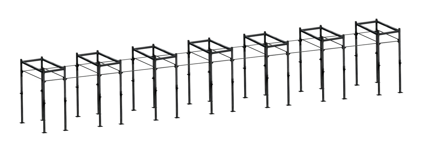 French Fitness Free Standing Rig & Rack System 24 (New)