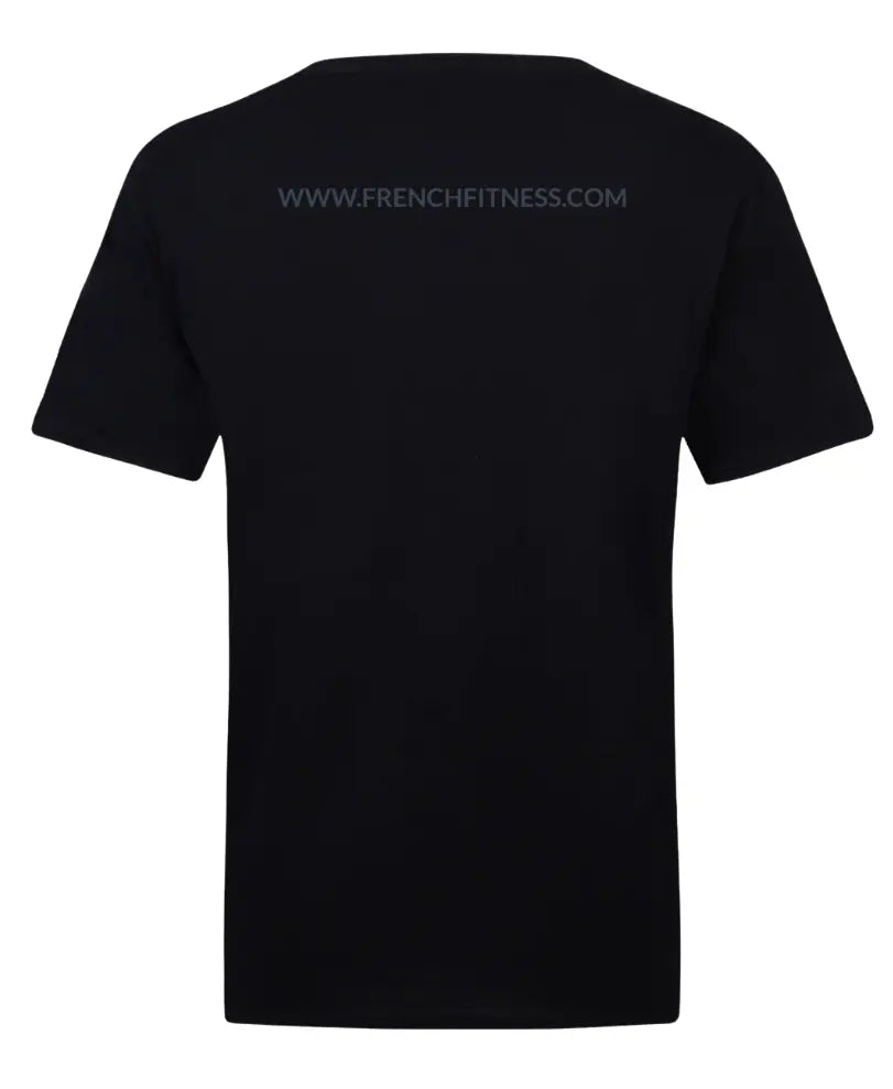 French Fitness Basic T-Shirt Men's Black Medium (New)