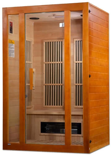 GoldenDesigns MX-J206-02S Maxxus "Aspen" Dual Tech Low EMF FAR IR Sauna (New)
